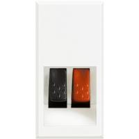 BT Axolute White Аудио-розетка 1-ая  1 мод