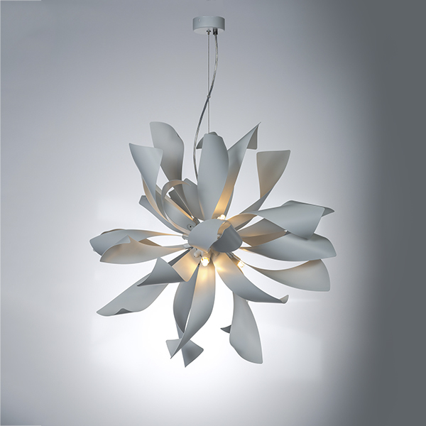 754266 Люстра подв TURBIO 6х6W (led) G9 MATT WHITE