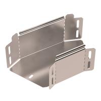 Угол горизонтальный 45 градусов Стандарт INOX (AISI 409) 150х100 Промрукав