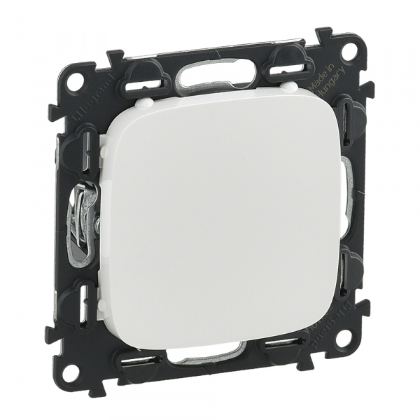 Legrand Valena ALLURE Бел Заглушка с суппортом