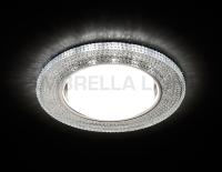 G290 PR/CH хром/перламутровый GX53+3W(LED WHITE)