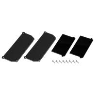 500467 Торцевая заглушка к профилю 500427 ЧЕРНЫЙ