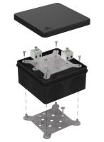 Коробка огнестойкая для о/п двухкомпонентная 60-0300-FR2.5-4 Е15-Е120 RAL9005 100х100х50 (14 шт/кор) Промрукав