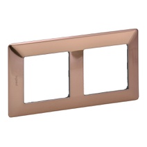 Legrand Valena LIFE Медь Рамка 2-ая