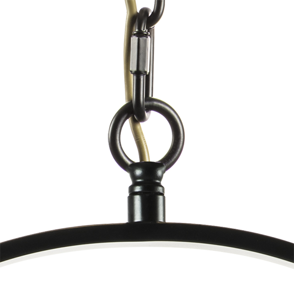 762117 Люстра ENNA 11х40W E14 ЧЕРНЫЙ/ЗОЛОТО