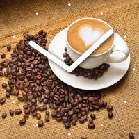 Innova Часы W09663 "Чашка Кофе", квадратные, стекло, размер 30*30 см (10/120)