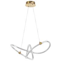 737503 Люстра CORINTO 35W LED 3007LM 360G ЗОЛОТО DIM 3000-6000K