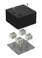 Коробка огнестойкая для кабель-канала 40-0460-FR6.0-8 Е15-Е120 RAL9005 85х85х45 (44 шт/кор) Промрукав