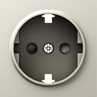 Накладка для розетки Schuko с заземлением, со шторками 16A 250 В~,серия A07