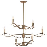 733263 Люстра RAGNO 6х40W E14 ЗОЛОТО