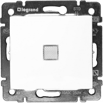 Legrand Valena Бел Переключатель перекрестный 1-клавишный с подсветкой