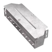 Переходник симметричный с крышкой Стандарт 500х400х100 Промрукав