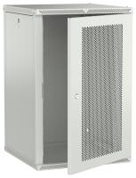 ITK LINEA W Шкаф настенный 18U 600х600мм дверь перфорированная серый 2.0
