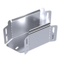 Угол горизонтальный 45 градусов Стандарт INOX (AISI 316) 100х100 Промрукав