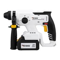 Перфоратор аккумуляторный, SDS-plus, 2,2Дж, 1х4Ач, в кейсе KRANZ