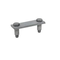 Держатель для полосы с резьбовыми заклёпками 50 мм L100 мм TDZ Промрукав