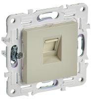 SKANDY Розетка компьютерная RJ45 кат.6 SK-K02B бежевый IEK