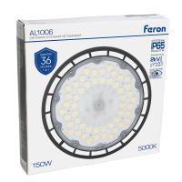 Светильник складской Feron AL1006  IP65 100W 90° 5000K