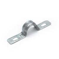 Скоба металлическая двухлапковая усиленная противопожарная СМДУ d19-20 мм (100шт/800шт уп/кор) Промрукав