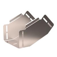 Угол вертикальный внутренний 45 градусов Стандарт INOX (AISI 409) 150х100 Промрукав