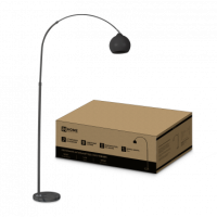 Светильник напол п/лампу на основании ТНО 05Ч-Е27 230В ЧЕРНЫЙ IN HOME