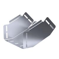 Угол вертикальный внутренний 45 градусов Стандарт INOX (AISI 316) 200х100 Промрукав