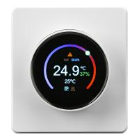 Терморегулятор ROUND Wi-Fi с/у перламутр KRANZ