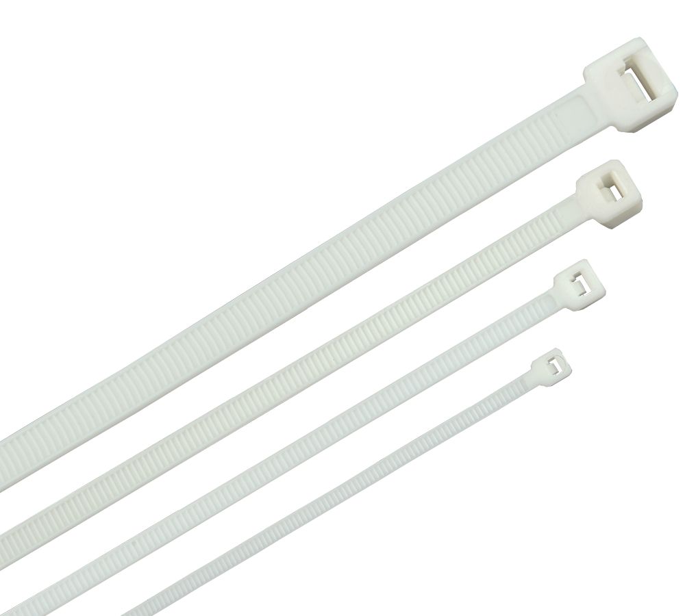 Хомут кабельный морозостойкий Хкм 2,5х100мм белый (100шт) IEK