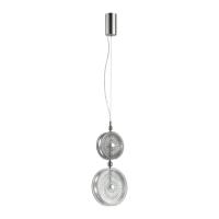 5416/13LA L-VISION ODL_EX23 154 хром/серый/св.серый металл/стекло Подвес LED 13W 4000K CARAMELLA