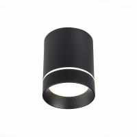 ST115.432.07 Светильник потолочный Черный LED 1*7W 3000K 490Lm Ra>90 120° IP20 D79xH100 170-240V Накладные светильники