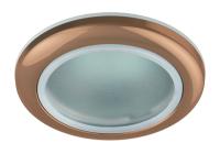 WR1 SC Светильник ЭРА влагозащищенный MR16,12V/220V, 50W медь (100/2400)