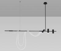 08039-180A,19 Подвес димм. Кайли черный