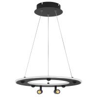 740447 Люстра DIVE LED 60W 3200LM G ЧЕРНЫЙ 3000/4000/6000K
