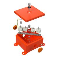 Коробка металлическая огнестойкая 70-0360-FR10.0-4 Е15-Е120 110х110х65 (12 шт/кор) Промрукав