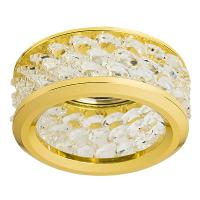 031802 Светильник ONORA GRANDE MR16/HP16 ЗОЛОТО/ПРОЗРАЧНЫЙ