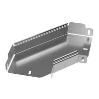 Угол горизонтальный 90 градусов Стандарт INOX (AISI 304) 150х50 Промрукав