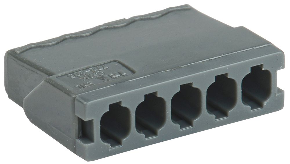 Строительно-монтажная клемма СМК 772-245 компактная с пастой (4шт/упак) IEK