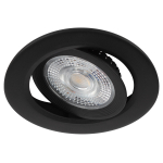 KL LED 25A-5 4K BK круглый поворотный черный 5Вт 4000К cветильник светодиодный встраиваемый ЭРА