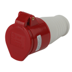 R-16-3P-PE-IP44  Розетка ЭРА R-16-3P-PE-IP44 переносная 214 3Р+РЕ 16А 380В IP44