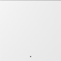 Клавиша 1-я с подсветкой, матовый белый, серия A07