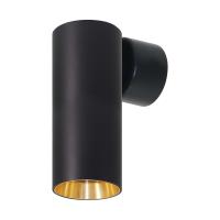 Светильник Feron ML1015 настенный под лампу GU10, черный + золото
