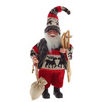 278067 Дед Мороз  L18 W12 H44 см (без колпака Н30 см)