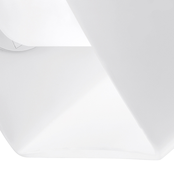 801610 Светильник настенный PEZZO 1х40W G9 ХРОМ/БЕЛЫЙ