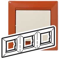 Legrand Valena Терра Рамка 3-ая гориз