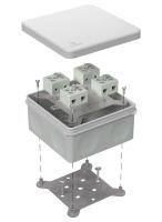 Коробка огнестойкая для о/п двухкомпонентная 60-0300-FR10.0-8 Е15-Е120 RAL7035 100х100х50 (14 шт/кор) Промрукав