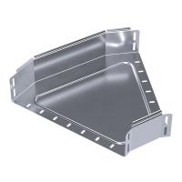 Угол горизонтальный 45 градусов Стандарт INOX (AISI 316) 400х100 Промрукав