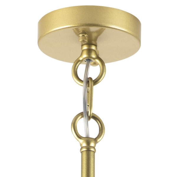 713447 Люстра REGOLO 4х40W E14 ЧЕРНЫЙ МАТОВЫЙ/ЗОЛОТО