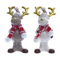 742790 Фигурка декоративная Олень  L7 3 W7 2 H16 3 см  2в.