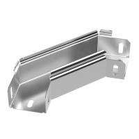 Угол горизонтальный 90 градусов Стандарт INOX (AISI 304) 50х50 Промрукав