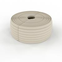 Трубка кембрик ТВ-40 ПВХ белый, Ø4 мм REXANT